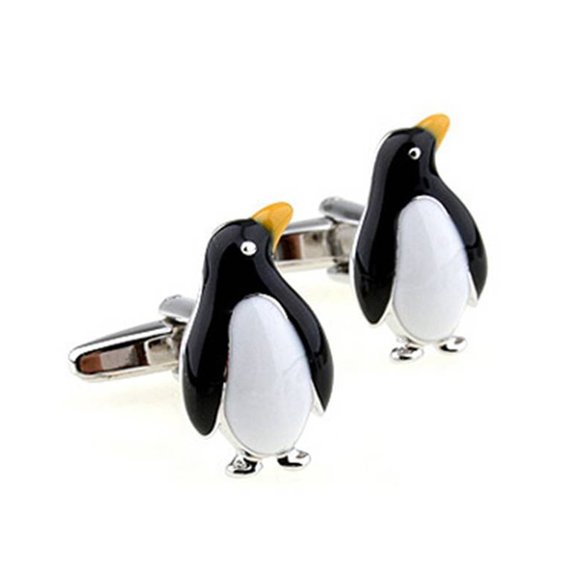 Penguin Cufflinks - Picture 1 of 3